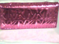 Cartera Michael Kors fiusha metalica,Plata,Antimonio